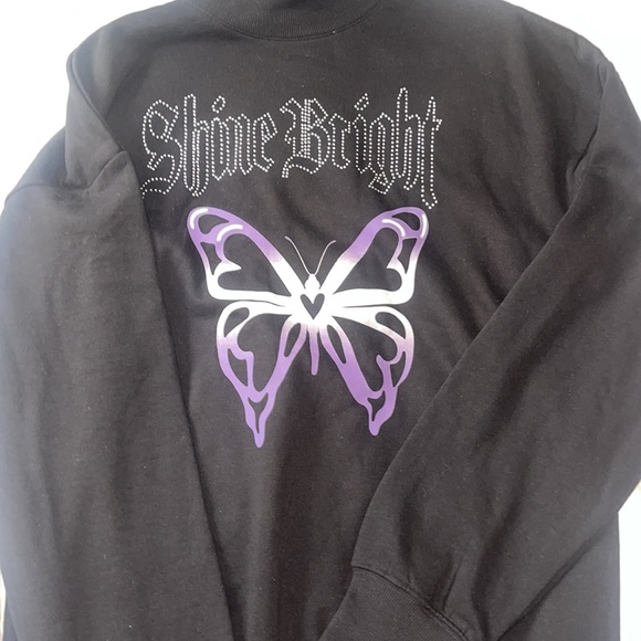 H&M Oversized Mock-turtleneck Sweatshirt 14Y - Picture 6 of 6